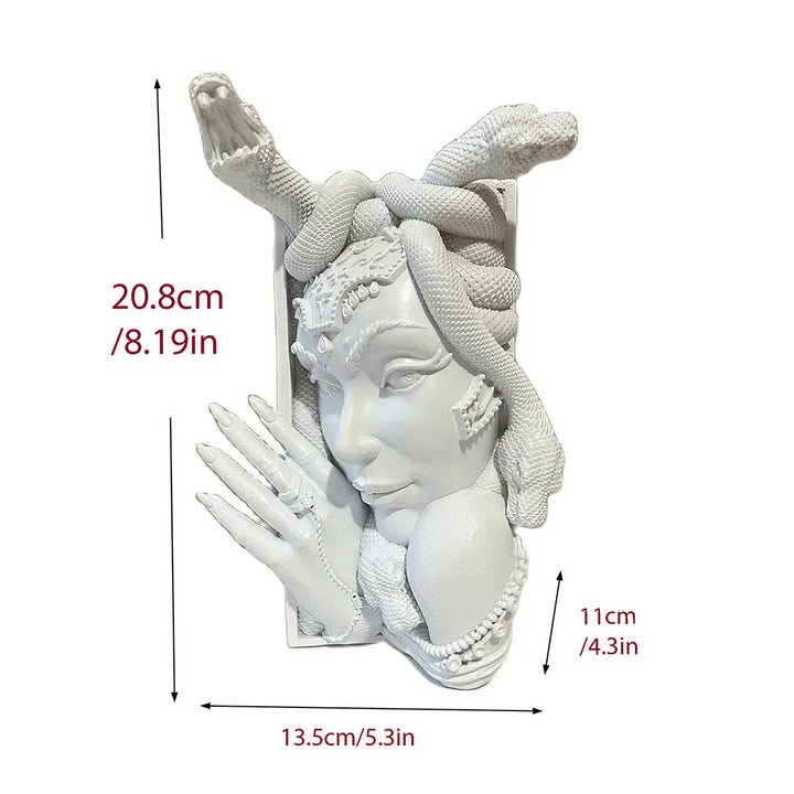 Medusa Book Corner Bookend Bookshelf